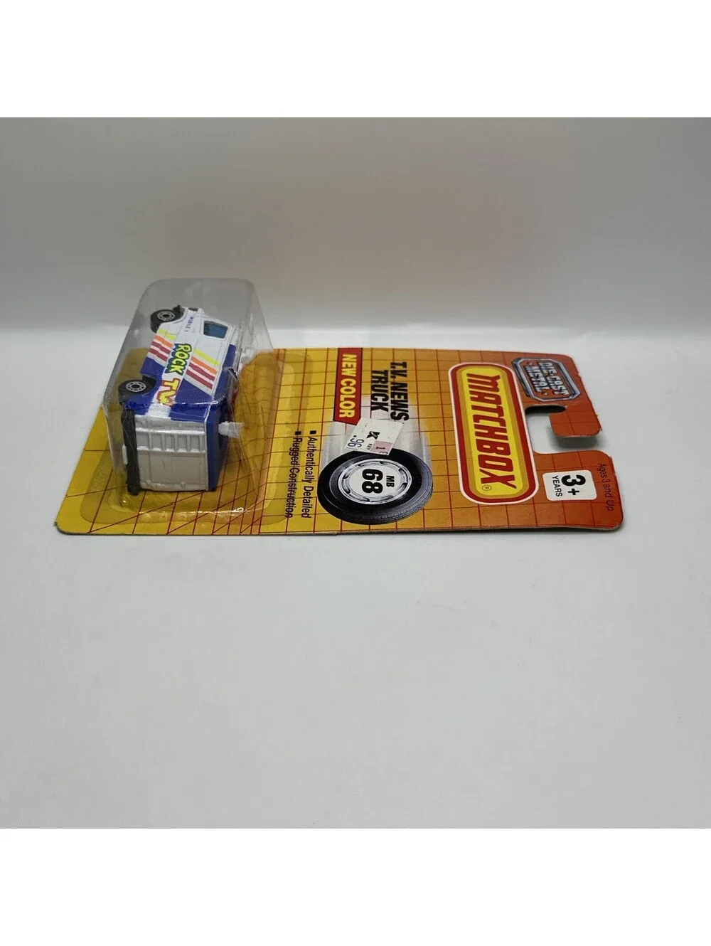 Matchbox MB68 Die-Cast Metal T.V. News Truck ROCK TV Diecast NEW+FAST SHIPPING